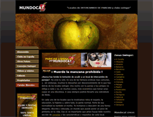 Tablet Screenshot of mundocat.com